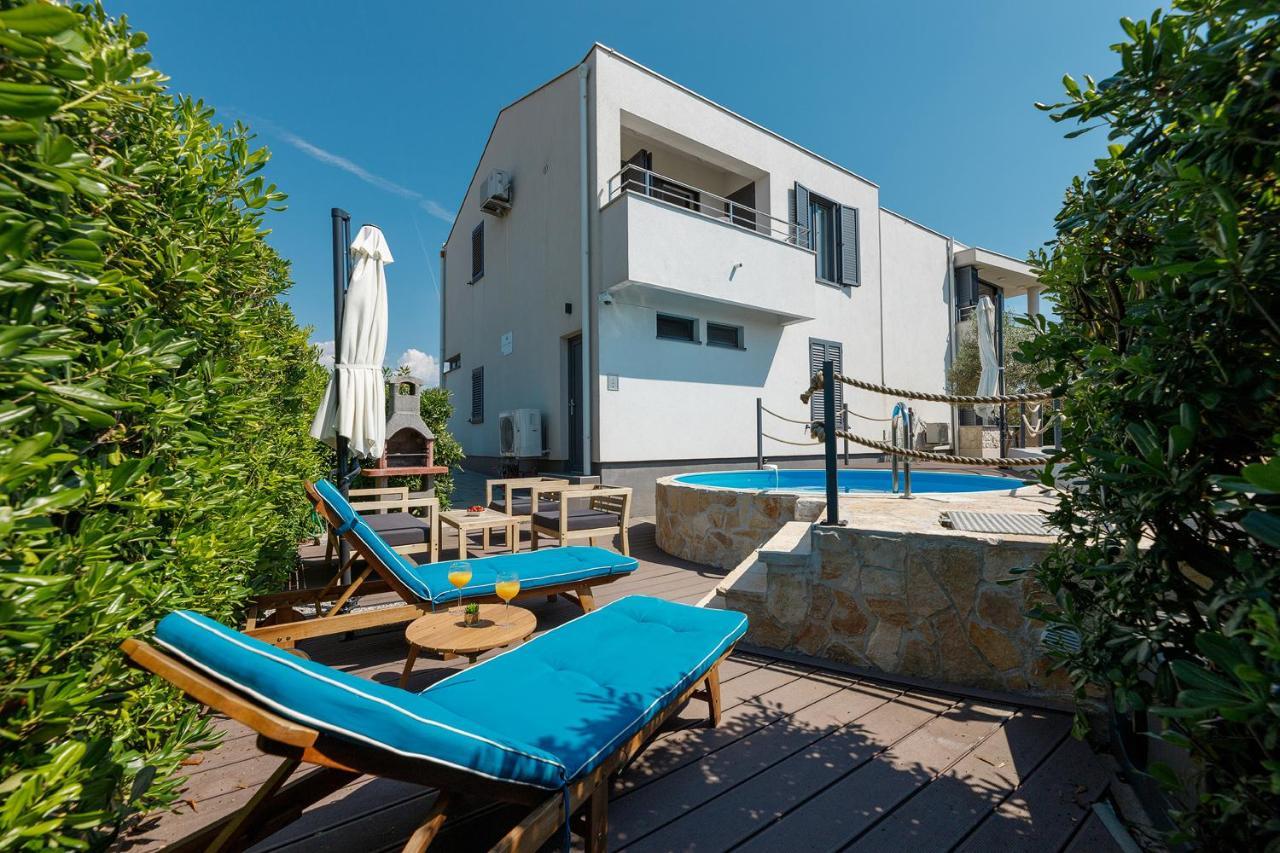 Malo Ferienvilla Privlaka, Pool, Boje, Wi-Fi, Wallbox Privlaka  Eksteriør bilde