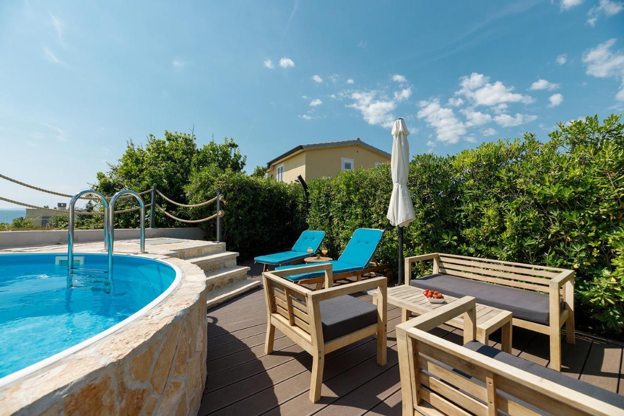 Malo Ferienvilla Privlaka, Pool, Boje, Wi-Fi, Wallbox Privlaka  Eksteriør bilde